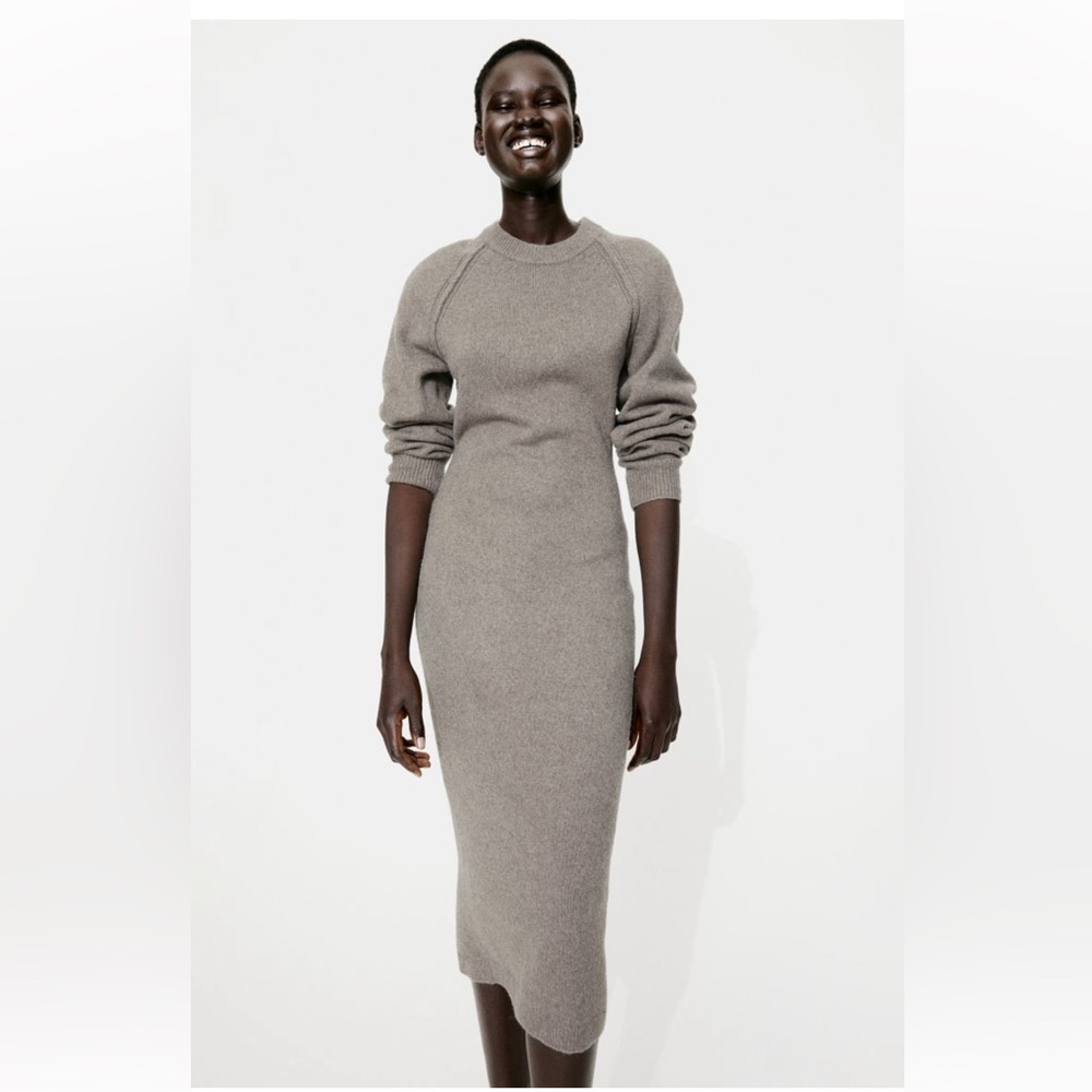 HM knit bodycon dress NWT